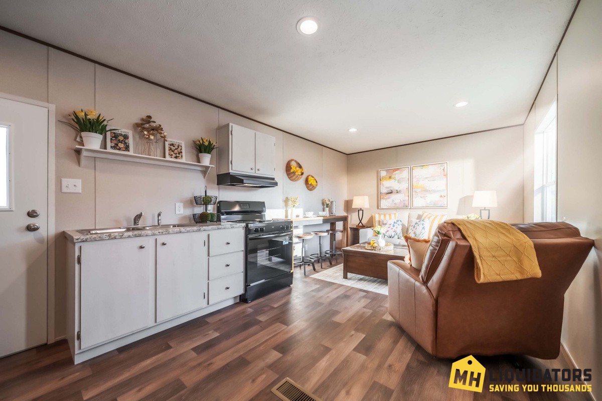 Jolene Kitchen and Living Area